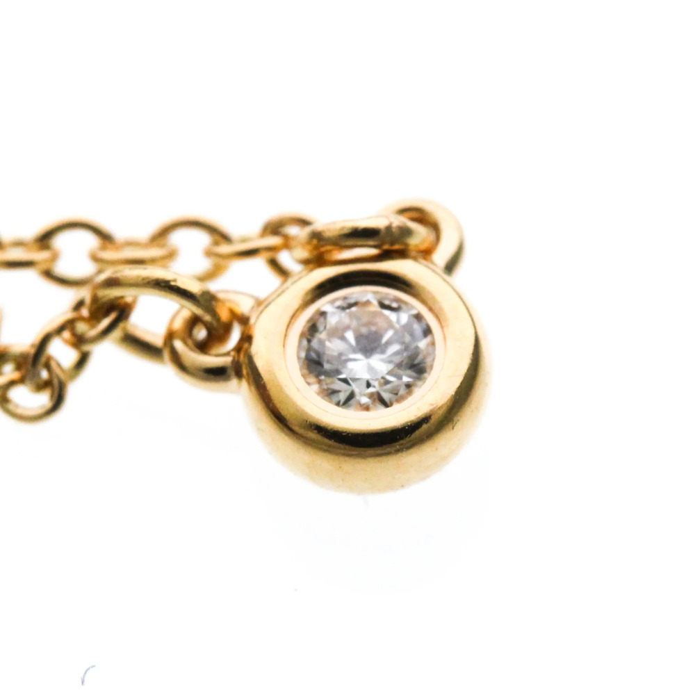 TIFFANY 18k Gold Diamond Necklace - Picture 7 of 15